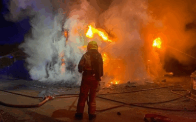 Uitrukmelding 09 | Brand bijgebouw