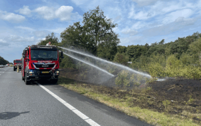 Uitrukmelding 53 + 54 | Brand berm