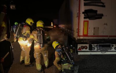 Uitrukmelding 28 | Brand vrachtwagen