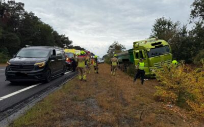 Uitrukmelding 55 | Ongeval vrachtwagen